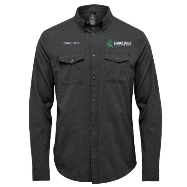 18. Azores Embroidered Men's Quick Dry Shirt QRT-2 Thumbnail