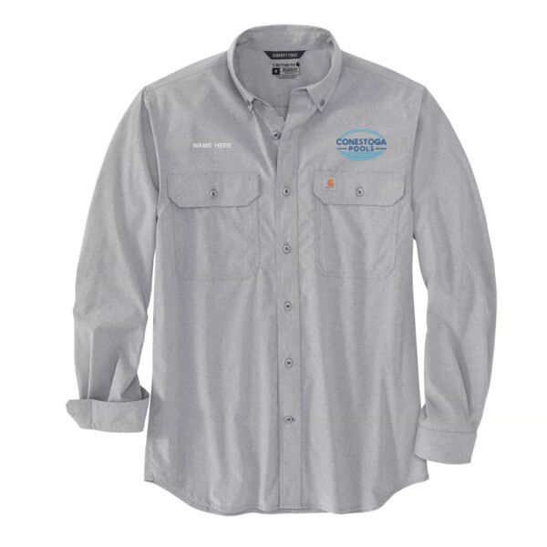 23. Lightweight Long-Sleeve Button Down Shirt Thumbnail