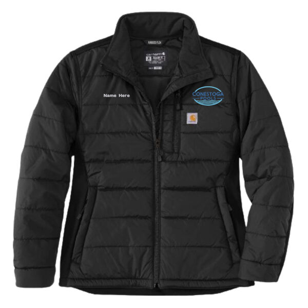 26. Embroidered Carhartt Rain Defender® Relaxed Fit Lightweight Insulated Jacket - 102208 Thumbnail