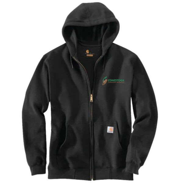 Embroidered Carhartt Loose Fit Midweight Full Zip Sweatshirt Thumbnail